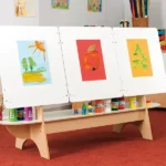 Double-sided easel